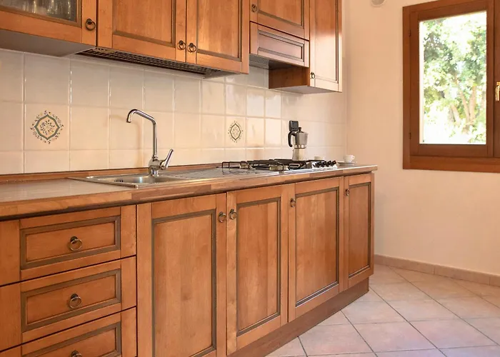 公寓式酒店 Con Piscina A Sos Alinos 卡拉·利贝罗托